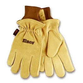 Men'S Large Gold-Tone Work Gloves By Drivers 1