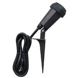 Metal Flood Light Socket Holder — Outdoor Rated 1