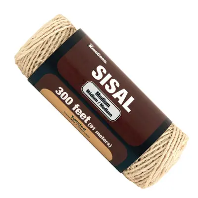 Mibro Natural Sisal Rope – 1" Diameter X 65 Feet, Eco-Friendly Twine 1