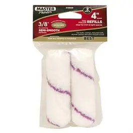 Microfiber Paint Roller Refill – 4" X 3/8", 2-Pack 1
