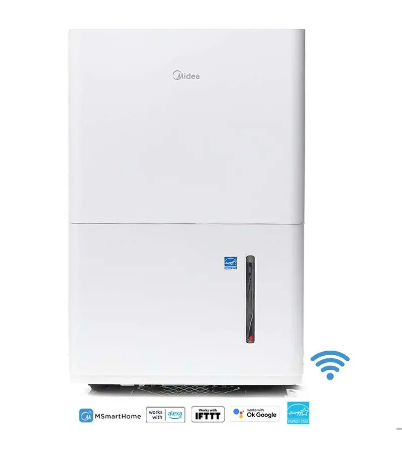 Midea Smart 22-Pint Energy Star Dehumidifier With App Control 1