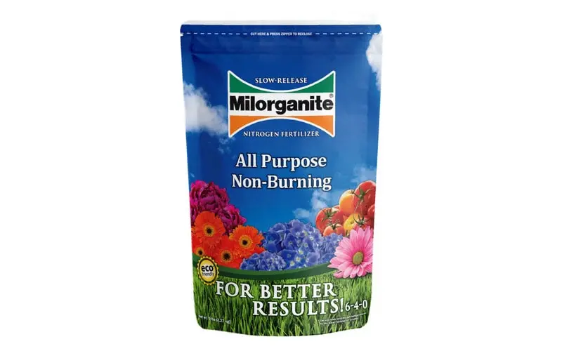 Milorganite Organic Lawn Fertilizer (6-4-0 Nitrogen-Phosphorus-Potassium) 1