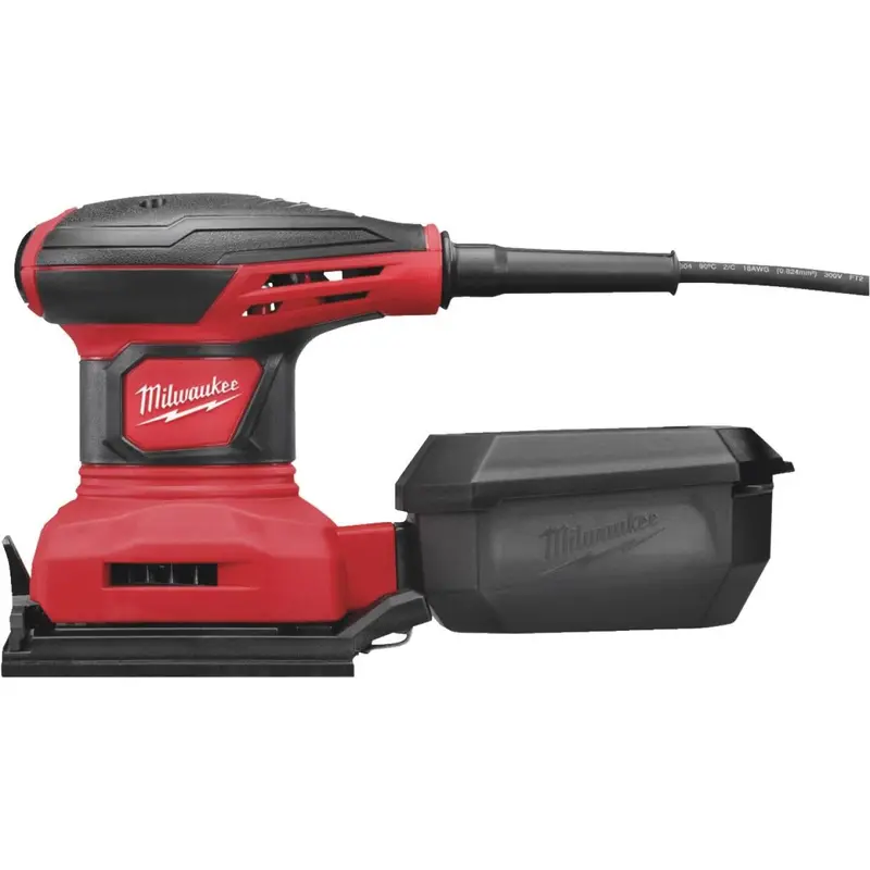 Milwaukee 1/4-Sheet 3.0-Amp Finishing Sander – Professional Grade 1