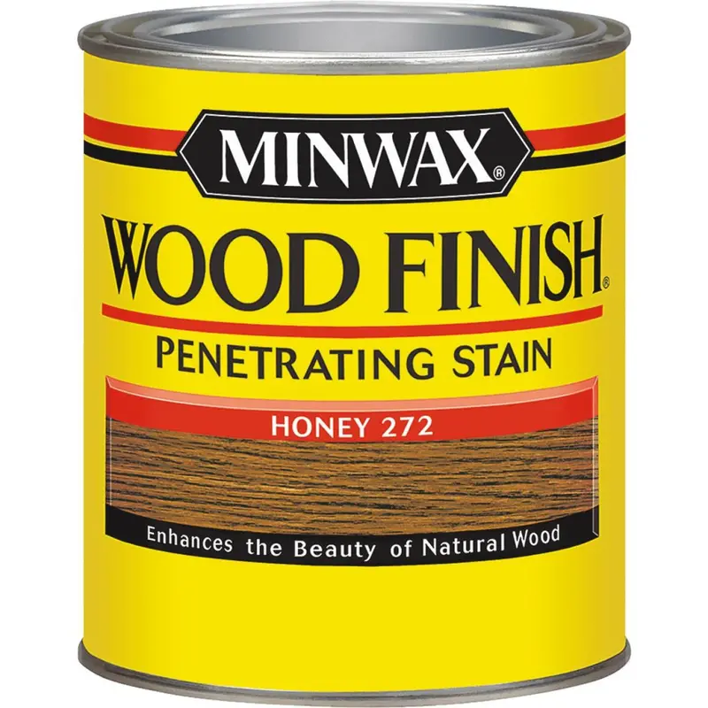 Minwax Honey Penetrating Wood Stain – 1/2 Pint 1