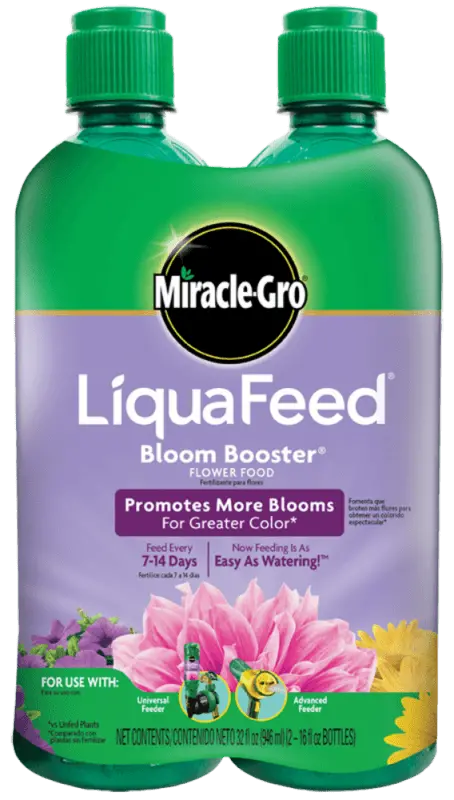 Miracle-Gro Liquafeed Bloom Booster Refill Bottles – Flower Food Concentrate 1