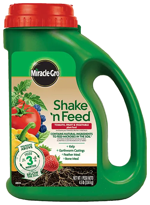 Miracle-Gro Shake 'N Feed Tomato, Fruit & Vegetable Plant Food (Granular) 1