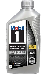 Mobil 1 5W-20 Full Synthetic Motor Oil – 1 Quart Bottle 1
