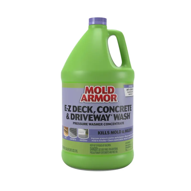 Mold Armor Pressure Washer Concentrate – 1-Gallon Deck, Concrete & Driveway Cleaner 1
