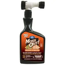 Moss Out Hose-Connected Lawn & Roof Cleaner – Covers 500 Sq Ft 1