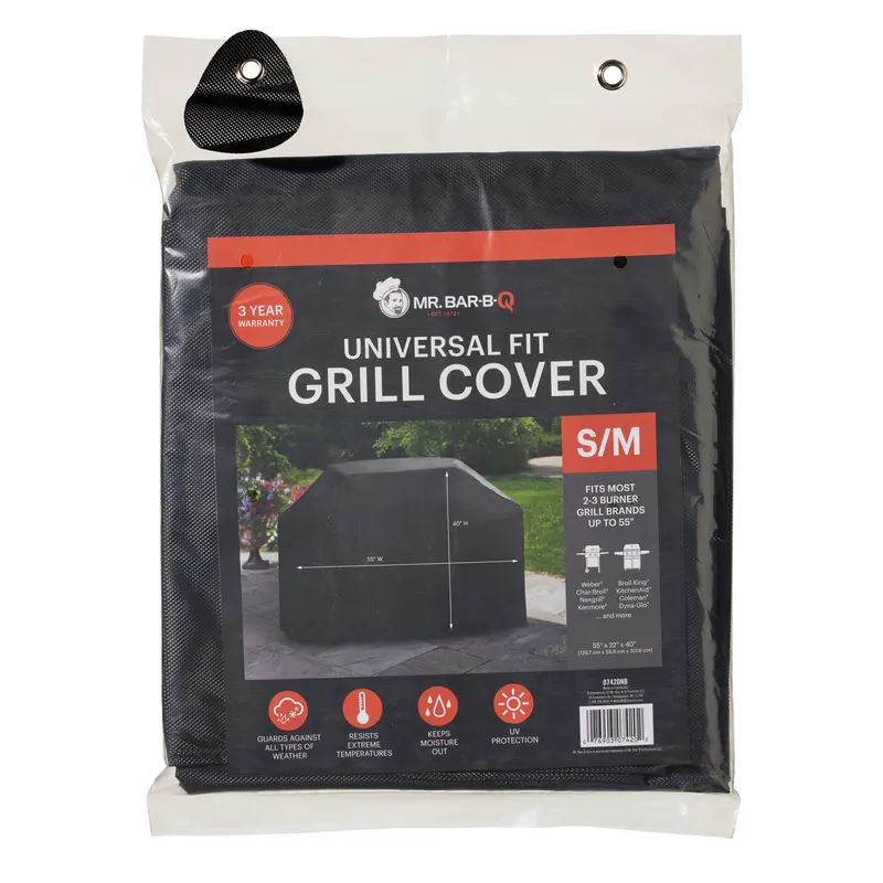 Mr. Bar-B-Q Universal-Fit Grill Cover For Small To Medium Grills 1