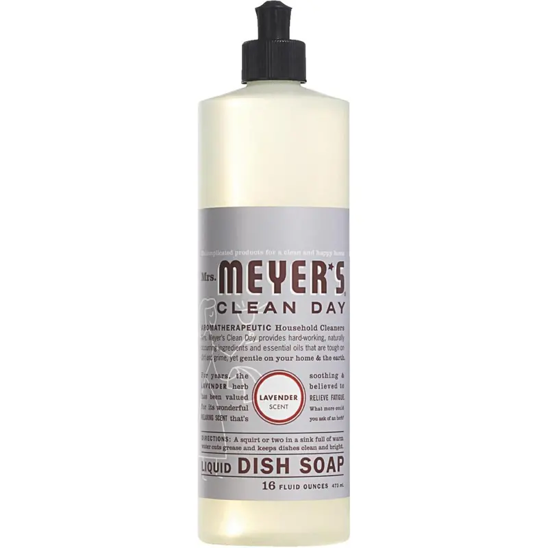 Mrs. Meyer’S Lavender Scent Dish Soap – 16 Oz Liquid 1