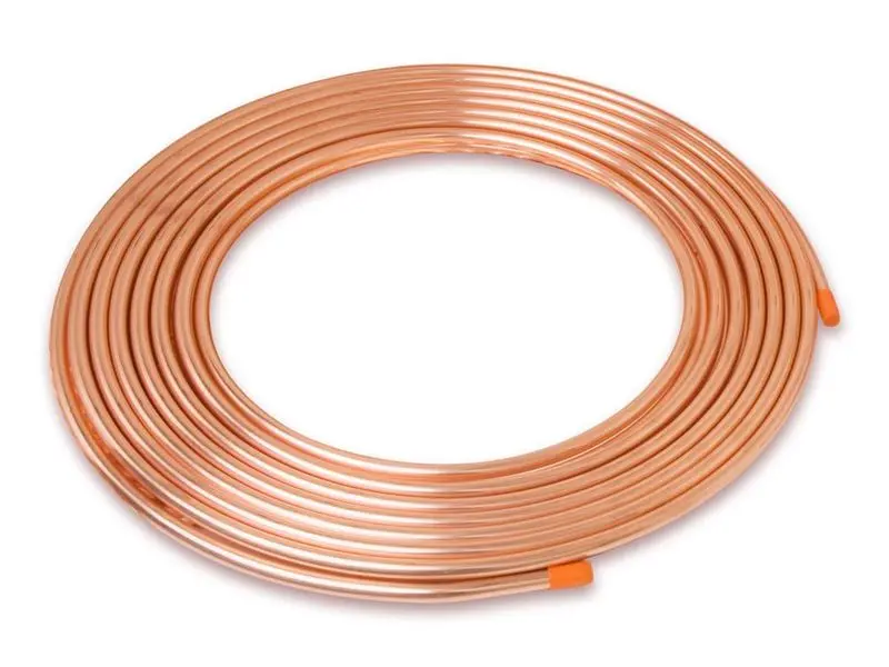 Mueller Streamline Refrigeration Service Tubing – 3/8 In. Od × 50 Ft., Copper-Alloy 1