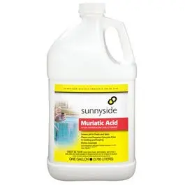Muriatic Acid – 1-Gallon Industrial Strength Hydrochloric Acid Solution 1