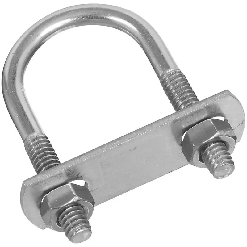 National Stainless Steel U-Bolt — 1/4" X 1-1/8" X 2-1/4" 1