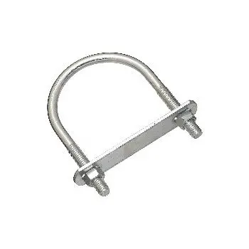 National Zinc-Plated U-Bolt Set – Model N222-216, Pack Of 3 1