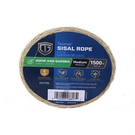 Natural Sisal Twine – 1,500-Foot Spool, Heavy-Duty 1