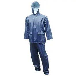 Navy Blue Two-Piece Rain Suit – Medium Size 1