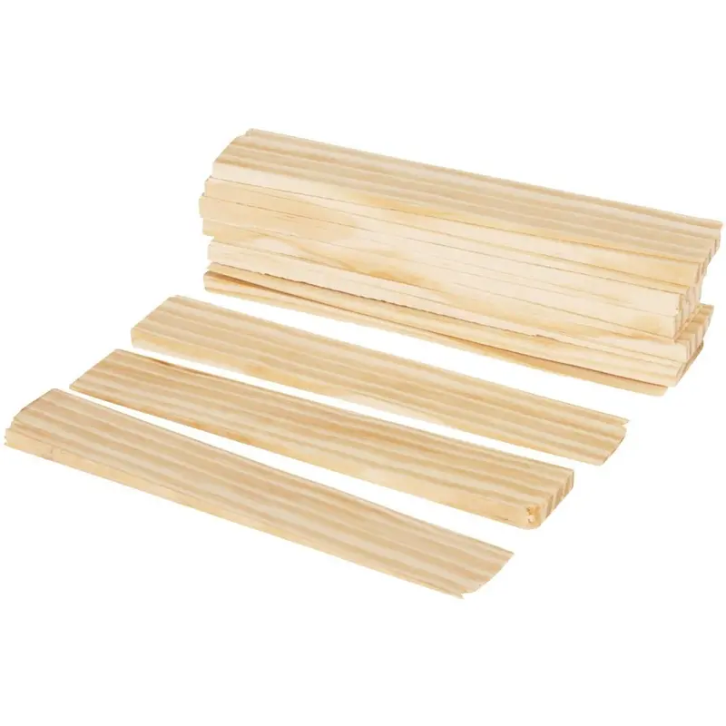 Nelson Wood Shims, 8-Inch Length, Natural Hardwood (12-Pack) 1