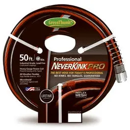 Neverkink Pro Commercial Garden Hose – 5/8-Inch X 50-Foot Kink-Resistant Design 1