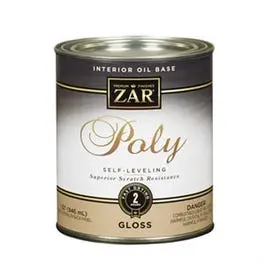 Oil-Based Polyurethane Interior Clear Gloss Finish – Quart Size 1