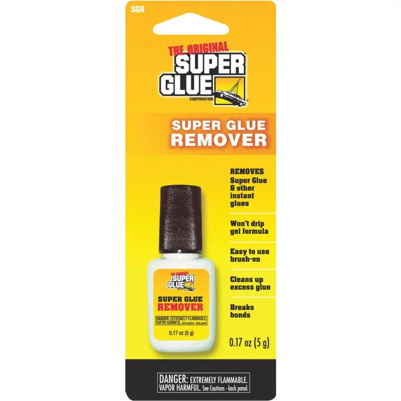 Original Super Glue Remover – 0.17 Oz. Fast-Acting Adhesive Dissolver 1