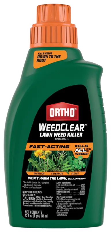 Ortho Weedclear Lawn Weed Killer Concentrate Formula 1