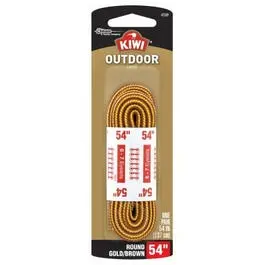 Outdoor Round Decorative Laces – Gold And Brown Blend, 54 Inches Long 1