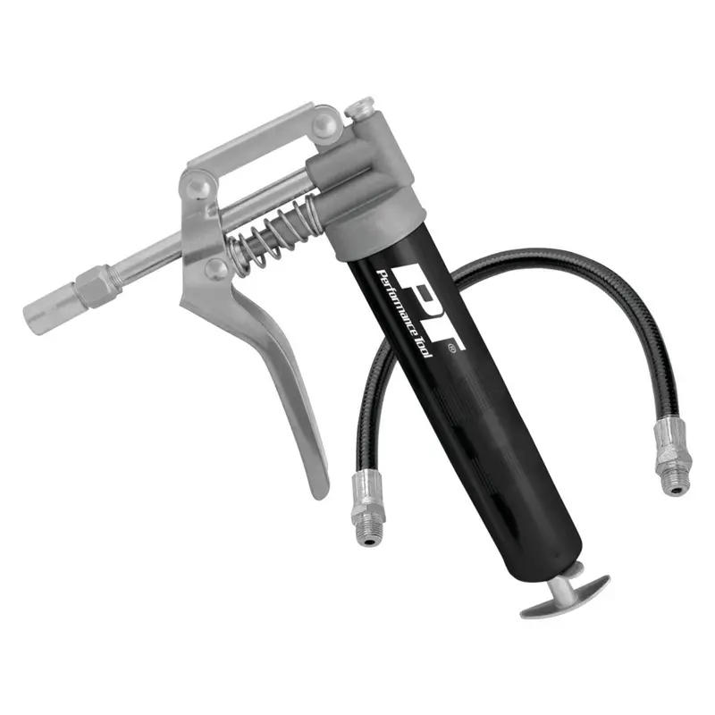 Performance Tool Mini Pistol-Grip Grease Gun With Flexible Hose 1