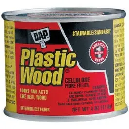 Plastic Wood Walnut-Colored Cellulose Wood Filler – 4 Oz 1