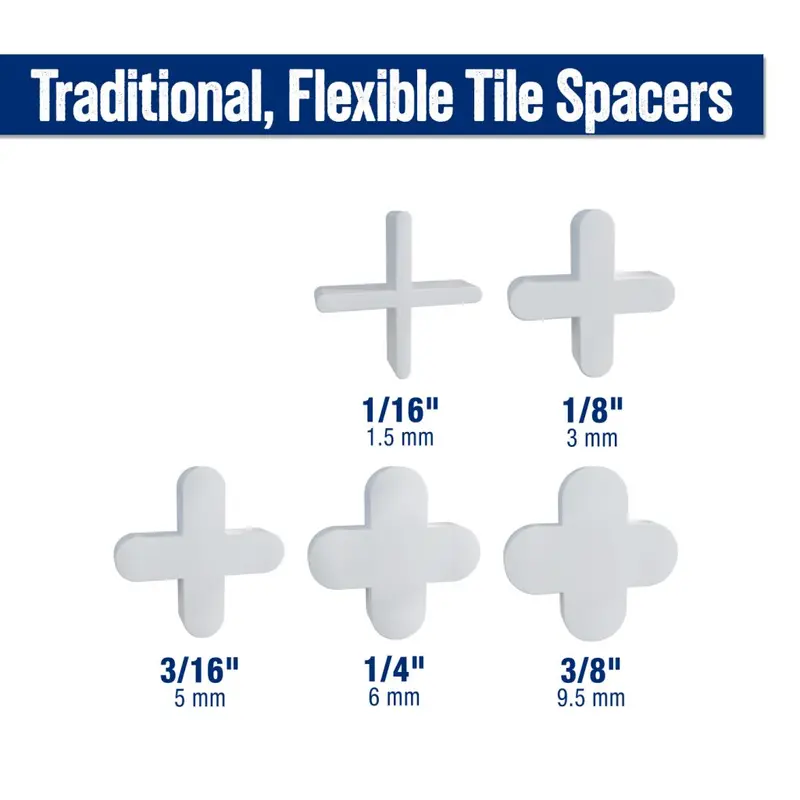 Qep® Flexible Tile Spacers For Even Grout Lines 1