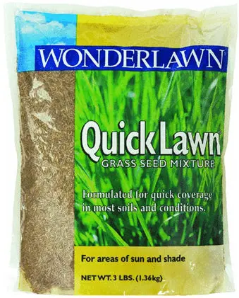 Quick Lawn Grass Seed Mix – 3-Pound Bag For Fast Germination 1