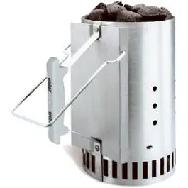 Rapidfire Chimney Starter For Quick, Smokeless Fire Ignition 1