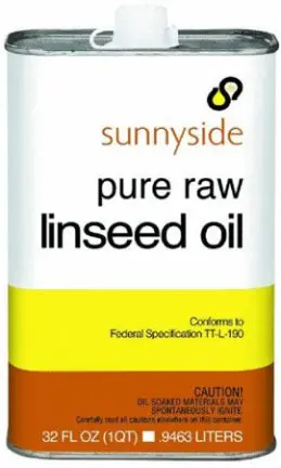 Raw Linseed Oil – 1-Gallon Container 1