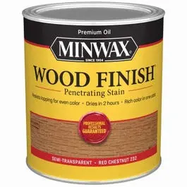 Red Chestnut Wood Finish Stain – 1-Quart Interior/Exterior Tinted Protective Coating 1
