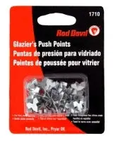 Red Devil Glazier’S Push Points – 1/2 Oz. Pack Of Premium Glass Retention Clips 1