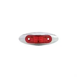 Red Led Trailer Marker Light – 2.75" X 0.75", Dot-Compliant 1
