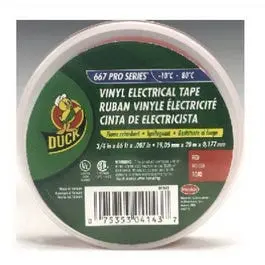 Red Vinyl Electrical Insulation Tape – 0.75" Width × 66 Feet Roll 1