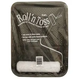 Roll 'N' Toss Paint Roller Kit – 3-Piece Starter Set 1