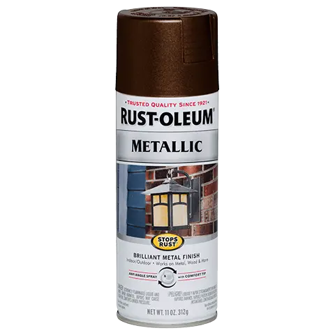 Rust-Oleum Metallic Spray Paint In Dark Copper Tone 1
