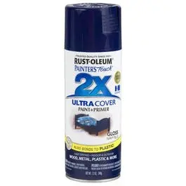 Rust-Oleum Painter’S Touch 2X Gloss Navy Blue Spray Paint – 12-Ounce Can 1