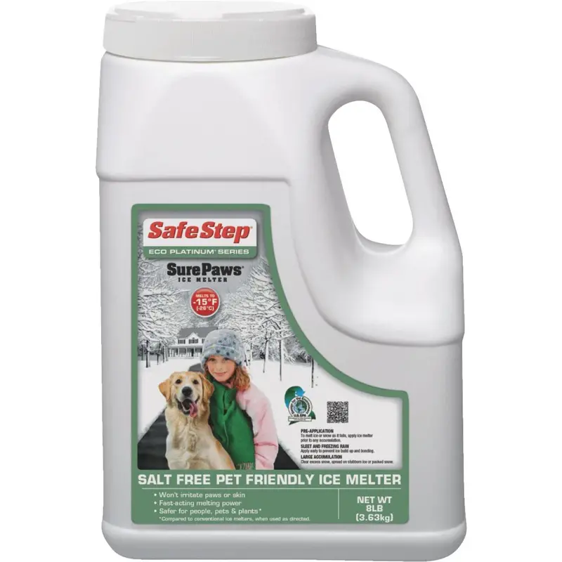 Safe Step Sure Paws Ice Melt Pellets – 8 Lb Bag 1