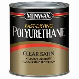 Satin-Finish Polyurethane Protective Coating – 1-Quart Can 1
