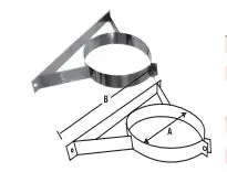 Selkirk Stainless Steel Wall Band For Venting Systems 1
