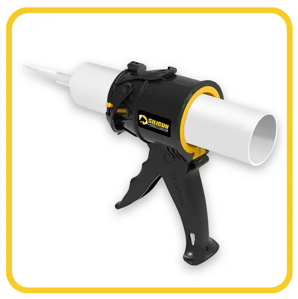 Siligun Classic Compact 4-Inch Caulking Gun – Ergonomic Manual Dispenser 1