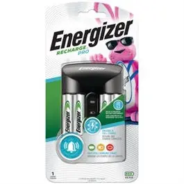 Smart Aa/Aaa Rechargeable Battery Charger With 4 Pre-Installed Aa Batteries 1