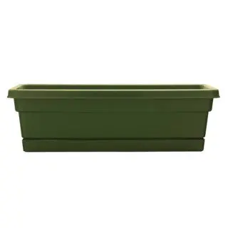 Southern Patio Rolled Rim Window Box – 24 In. Dynamic Design With Fern Finish 1