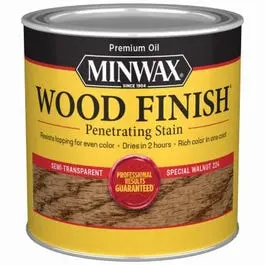 Special Walnut Wood Finish Stain – 1/2-Pint Size 1