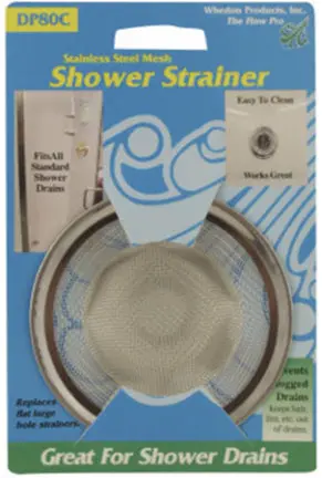 Stainless Steel Mesh Shower Drain Strainer – Corrosion-Resistant Design 1