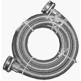 Stainless Steel Washing Machine Supply Hose (3/4-In. Fpt X 72-In.) 1