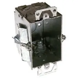 Steel Old-Work Switch Box, 3-Inch × 2.5-Inch, Retrofit Design 1
